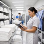 hotel linen and uniform management — professional luxury hotel uniform photography