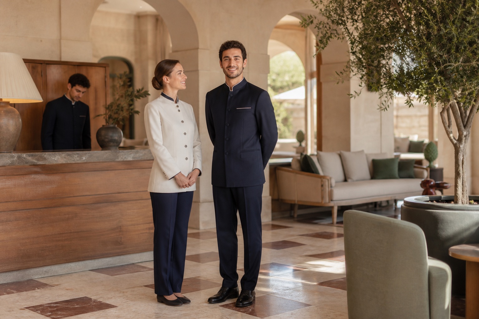hotel uniforms Italy