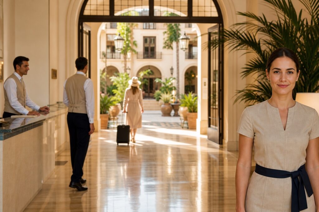 hotel uniforms Spain