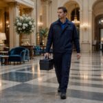 hotel maintenance uniforms Europe for European hotels