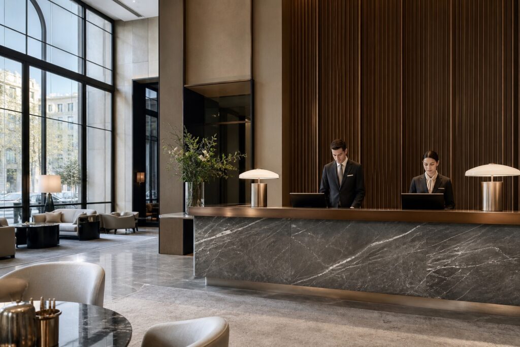 hotel uniforms Belgium for European hotels
