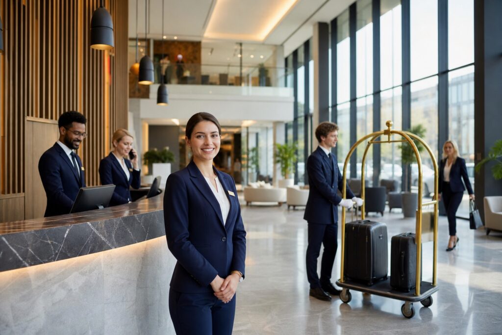 hotel uniforms Poland for European hotels