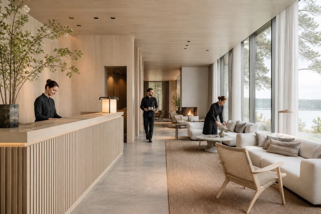 hotel uniforms Sweden for European hotels