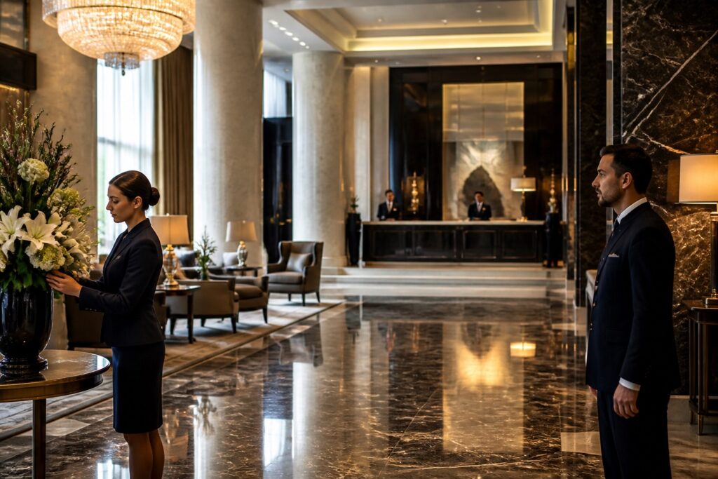 hotel uniforms Switzerland for European hotels