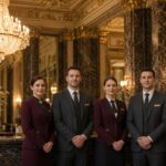 hotel uniforms Hungary staff wear detail